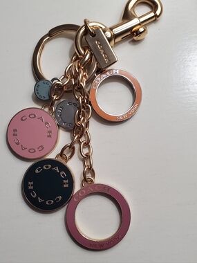 COACH Bag Charm
